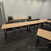 Blonde Modular Training Office Work Table w/ Black Legs